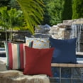 thumbnail image 6 of ARDEN Outdoor Toss Pillow (2 Pack) 16 x 16, Ruby Red Leala, 6 of 10