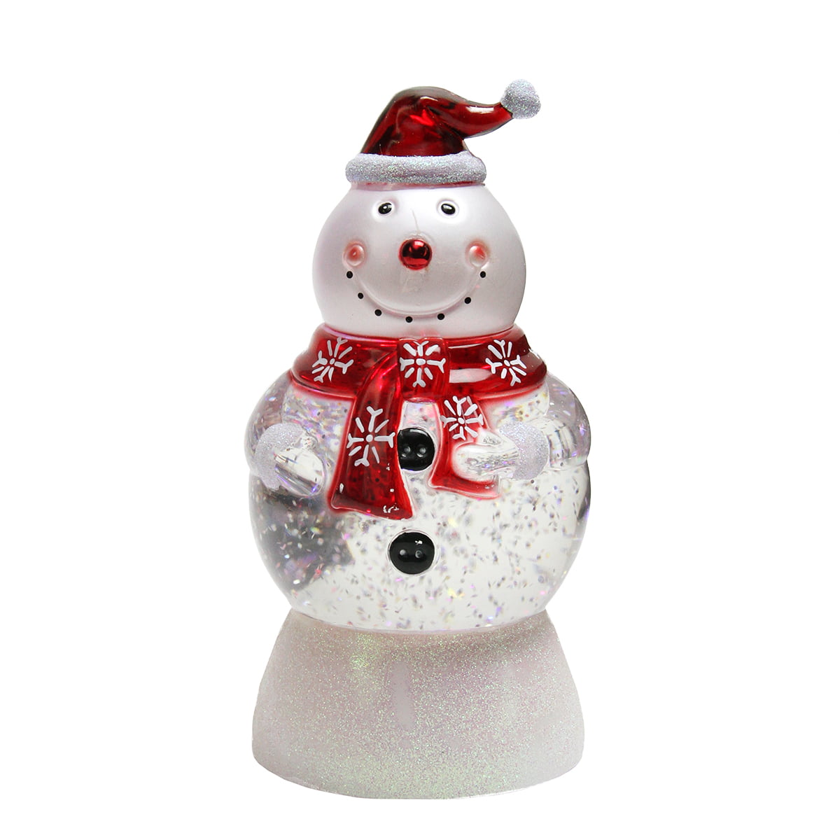 LED Snowman Decoration Multi Colour Light Up Snowy White Christmas Xmas Figure 