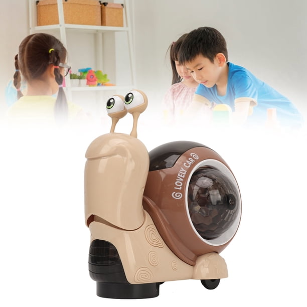 Caracol Para Gatear, Juguete Para Bebé, Luces Musicales, Cabeza Móvil Universal, Juguete De Caracol Para Caminar, Diversión Interactiva Familiar