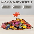 thumbnail image 6 of Lavendar Fields Pink Sky Puzzle 1000 Piece Rectangular Tube Gift Jigsaw Puzzle, 6 of 7