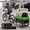Black + Green + Steel, variant on Bike Cargo Trailer, 220 lbs Capacity Folding Groceries Hauler with 20 Wheels, OxFabric Removable Cover, Safe Hitch System for Cycling Travel, Black+Gray Steel Frame