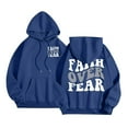 thumbnail image 2 of Christian Hoodies for Women 2025 Long Sleeve Graphic Y2K Jesus Hoodie with Pockets Hooded Sweatshirt Pullover Tops, 2 of 8