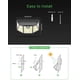 thumbnail image 2 of Luces solares para exteriores, 310 luces solares LED para exteriores IP65 a prueba de agua, gran angular de 270 grados, 3 modos, luz solar LED de seguridad opcional para garaje y patio trasero Rojo Verde, 2 of 5
