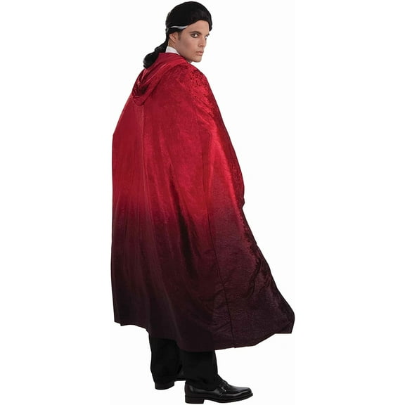 56" RED FADED CAPE