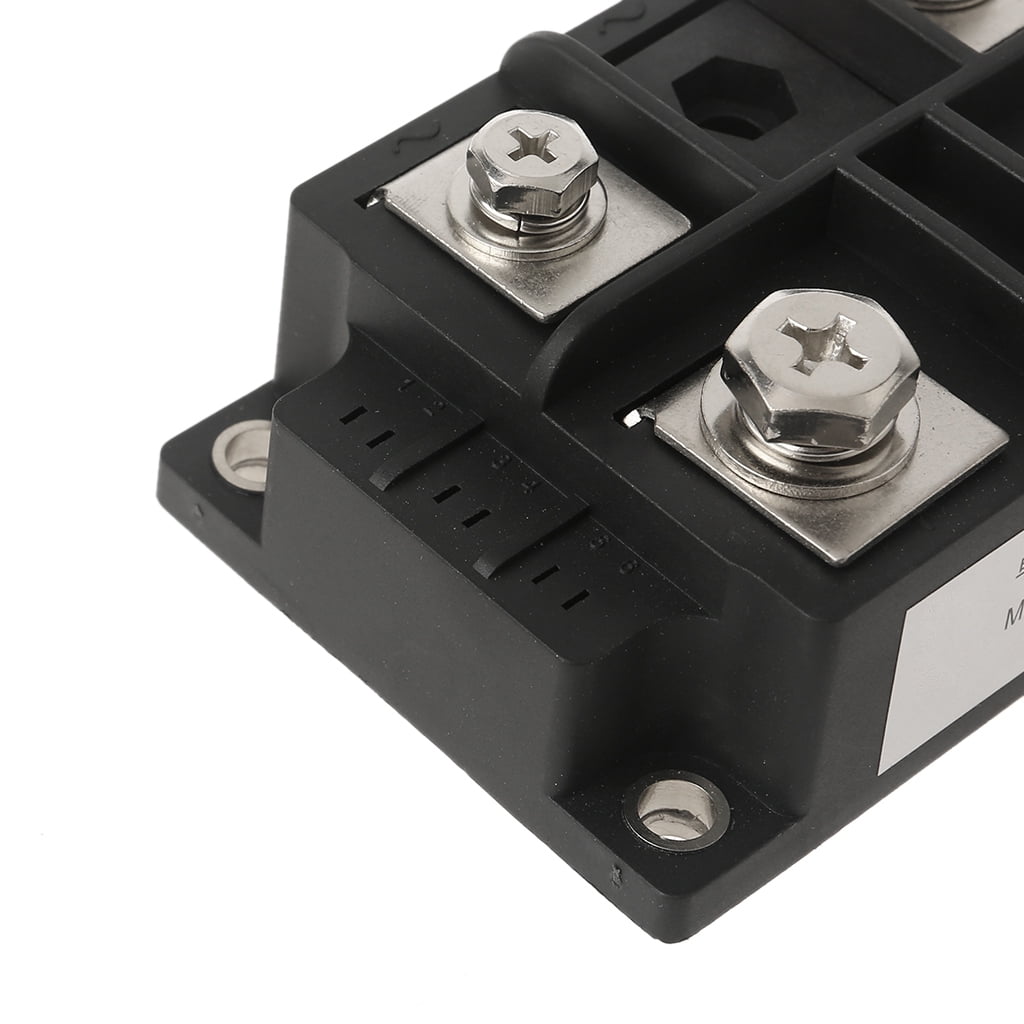 Apooke Single-Phase Diode Bridge Rectifier 400A Amp High Power 1600V Electrical Accessory 4 Terminal Diode Rectification Module