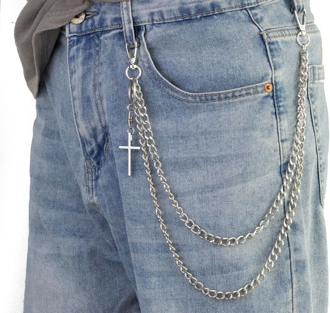 Wallet Chain Heavy Duty Pants Chains Jeans Chain for Women Men