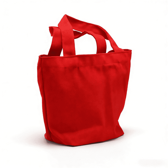 Colorful Solid Color Canvas Tote Bag, Reusable Shopping Gift Bag, Canvas Handbag
