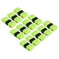 thumbnail image 1 of Unique Bargains 43.3' Absorb Sweat Non-Slip PU Tennis Racket Overgrip Tape Wraps Light Green 12 Pack, 1 of 6
