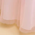 thumbnail image 5 of RUTAYY Teen Girls Dress Party Solid Color Square Collar Sleeveless Tutu Layered Attire Travel Elegant Dresses, 5 of 9