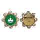 thumbnail image 1 of Broche de flores bandera regional China Macao Unbranded 3,8 cm M, 1 of 3