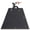 Black, variant on GXMMAT Large Yoga Mat 10'*6'(7mm), Extra Thick Comfortable Workout Mats for Home Gym, Non-Slip Barefoot Wide Exercise Mat, Black