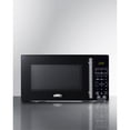 thumbnail image 1 of Compact microwave in black with allocator and USB ports, 1 of 3
