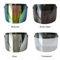 thumbnail image 4 of Motorcycle Anti-UV Anti-Scratch Helmets Lens Fashion Visor Wind Shield Lens Universal for Standard 3-Snap Open, 4 of 8