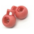 thumbnail image 2 of kurtrusly 2pcs Cord Stopper Lock End Toggles Colorful Fasteners Locks Clasp Button Watermelon Red 1Set, 2 of 6