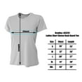 thumbnail image 2 of Bradley Bradley Women's Casual Fit Short Sleeve Rash Guard Swim Shirt with UV Protection, 2 of 11