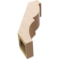 thumbnail image 6 of Ekena Millwork 5"W x 12"D x 16"H Valencia Rough Cedar Woodgrain TimberThane Knee Brace, Primed, 6 of 6