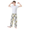 thumbnail image 2 of FORMRS Boys Pajama Pants with Pockets Size 11-12Y Kids Lounge Sleep Bottoms, Trucks Pattern, 2 of 8
