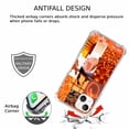 thumbnail image 4 of Orange Vibes Case for iPhone 13 ,Aesthetic Art Design Pattern TPU Shock Proof Cover Case, 4 of 5