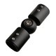 thumbnail image 3 of Conector de esquina para barra de cortina con tornillos para barras de cortina de ventana salediza universales 25mm negro mate, 3 of 9