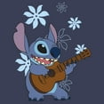 thumbnail image 2 of Men's Lilo & Stitch Floral Ukulele Dance  Tank Top, 2 of 4