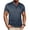 #007-Navy, variant on YaoYar Mens Button Down Short Sleeve Shirt Collared Shirt Color Block Casual Button Patchwork Pullover T Shirt Summer Casual Short Sleeve