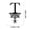 T, variant on Iron Spider Hang Tag Halloween Letter Pendant for Name Decoration Tree Wall Ornament(A)