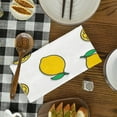 thumbnail image 5 of YladaFaie Kitchen Towels Fresh Lemon Fruit Theme Dish Towel Kitchen Hand Towels Decorative Tea Towels for Kitchen Absorbent for Bathroom Home Housewarming Gift, 16 x 24 Inch, 5 of 7