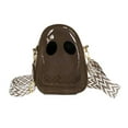 thumbnail image 2 of ibiyuan Halloween Pumpkin Clear Crossbody Purse, Transparent Novelty Ghost Purse Cute Spooky Season Shoulder Bag for Women, 2 of 7