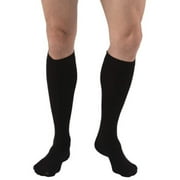 JOBST 114005 Relief Knee High 15-20 mmHg Compression Stockings, Closed Toe, Medium Petite, Black