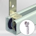 thumbnail image 5 of BTOER Sliding Door Pulley Hanging Track Pulley Block for Smooth Sliding Door Cabinets, 5 of 9