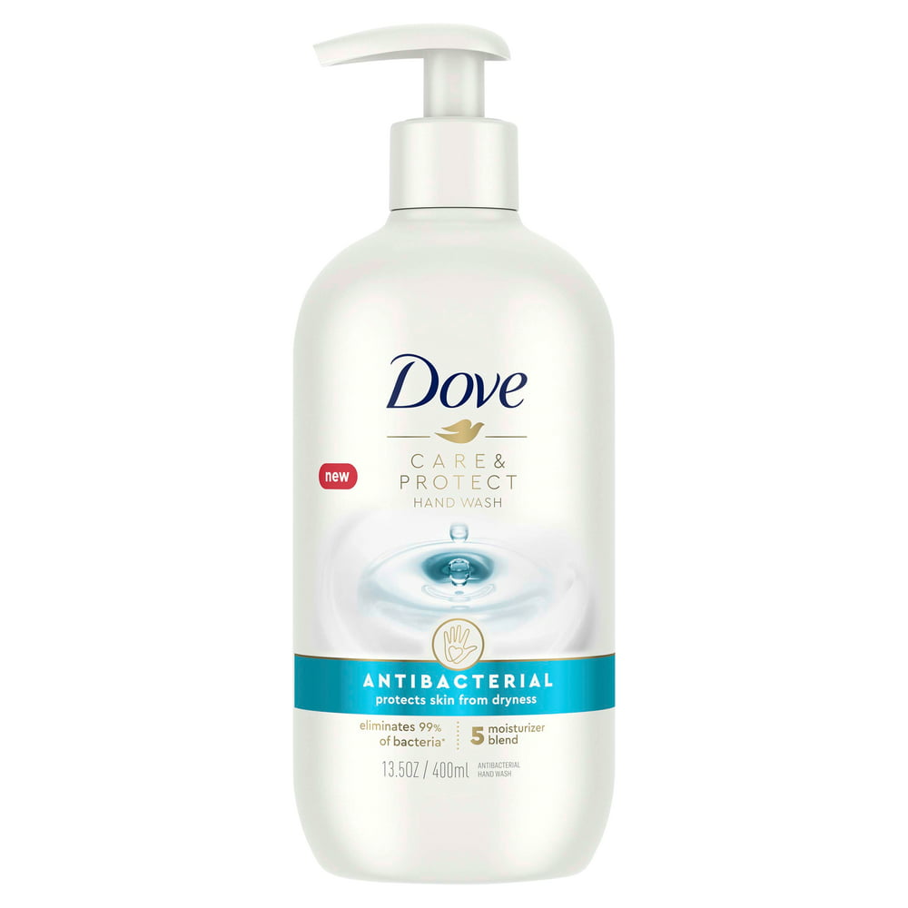 Dove Care & Protect Hand Wash Antibacterial 13.5oz - Walmart.com