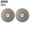 400#, variant on Grit Options Available Two 8 inch Diamond Grinding Wheels for Lapidary Use