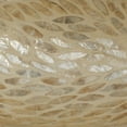 thumbnail image 6 of DecMode 21" x 8" White Mother of Pearl Shell Nautical Tray, 1-Piece, 6 of 11