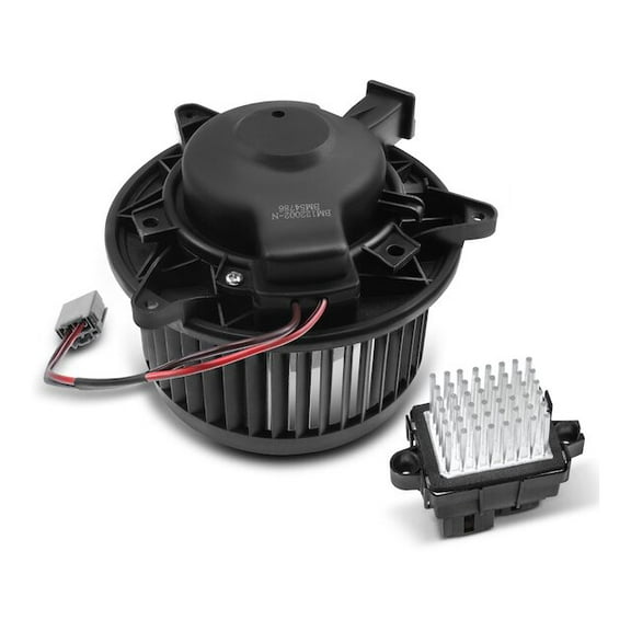 Front HVAC Blower Motor and Resistor Kit 2 - Compatible with 2013 - 2017 Buick Verano 2014 2015 2016