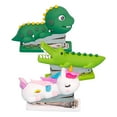 thumbnail image 6 of WRITWAA 3Pcs Dinosaur Staplers for Desk Stainless Steel Mini Cartoon Animal Design, 6 of 10
