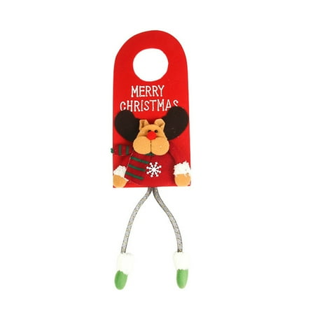 

Ruanlalo Hanging Pendant Eco-friendly Christmas Door Decorations Pendant Multi-purpose Excellent for Household