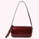 thumbnail image 4 of Bolso Hombro Elegante para Mujer Bolso Noche Cuero PU Color Sólido (rojo), 4 of 9