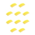 thumbnail image 2 of Peines torcidos Vogacara para el cabello decoración de boda plástico Amarillo claro, 2 of 6