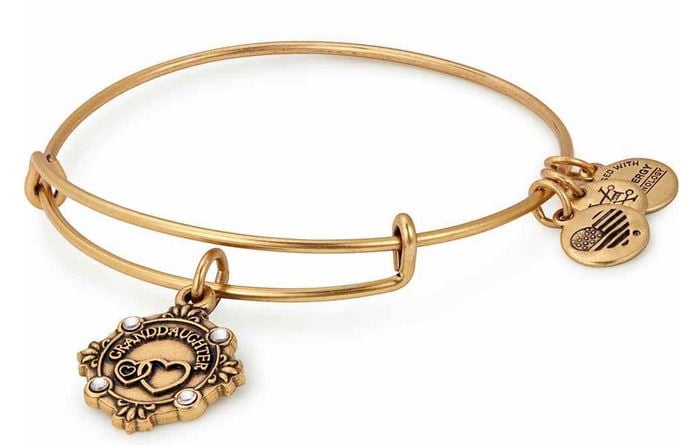 Alex and Ani Because I Love You Granddaughter Bangle - A18BILY06RG