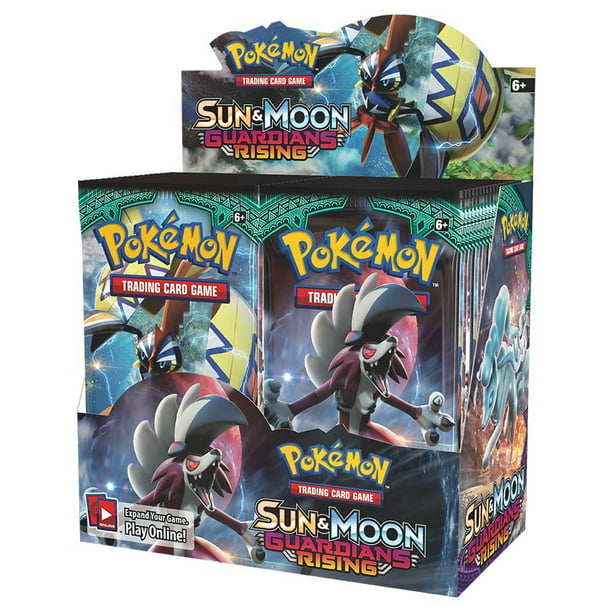 Pokemon and Moon: Rising Booster Box, 36-Count - Walmart.com