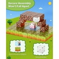 thumbnail image 3 of VEVOR Blocs Magnétiques 150 Pcs Ensemble Château de Forêt STEM Jouets Sensoriels Montessori, 3 of 9
