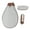 Grey, variant on YAHHU Professional Tennis Sling Bag Large Capacity Water Resistant Professional Tennis Backpack for Badminton Beige (20.1 x 13.4 x 2.8 inches / 51 x 34 x 7 cm)