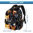 thumbnail image 2 of Cat Diaper Backpack with Adjustable Shoulder Strap, Large Capacity, Printed Design, Lightweight | Book Bags, Airport Backpack, School Backpack, 2 of 6