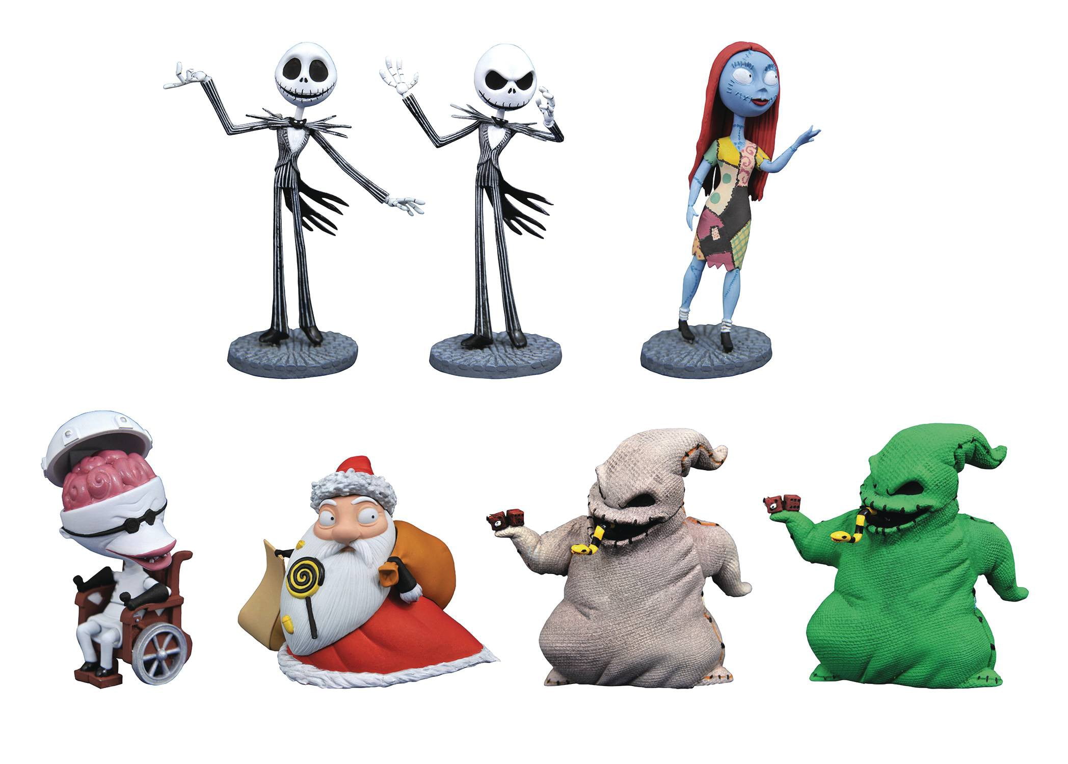 nightmare before christmas mini figures