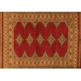 thumbnail image 1 of Ahgly Company Indoor Rectangle Persian Orange Traditional Area Rugs, 5' x 8', 1 of 1