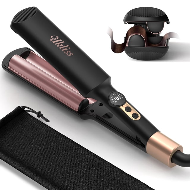 Rizador de pelo UKLISS Mini Waver para mujer, pelo corto y viajes