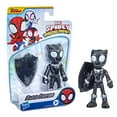 thumbnail image 4 of Marvel Spidey and His Amazing Friends Black Panther Hero Action Figure, 4 of 6