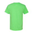 thumbnail image 4 of Hanes Adult X-Temp Unisex Performance T-Shirt, S, Neon Lime Heather, 4 of 5