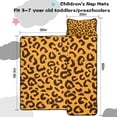 thumbnail image 5 of Yellow and Black Of Leopard Print Toddler Nap Mats for Kids Preschool,Sleeping Mat Bag or Kids,Toddler Sleeping Bag,Toddler Nap Mat or Daycare, 5 of 6
