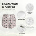 thumbnail image 6 of Picia Dachshund Dog Puppy Pattern Women's 2 in 1 Athletic Running Shorts High Waisted Workout Casual Gym Sweat Shorts with Comfy Liner Zipper Pockets-XX-Large, 6 of 9